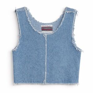 Urban Renewal Denim Crop Top